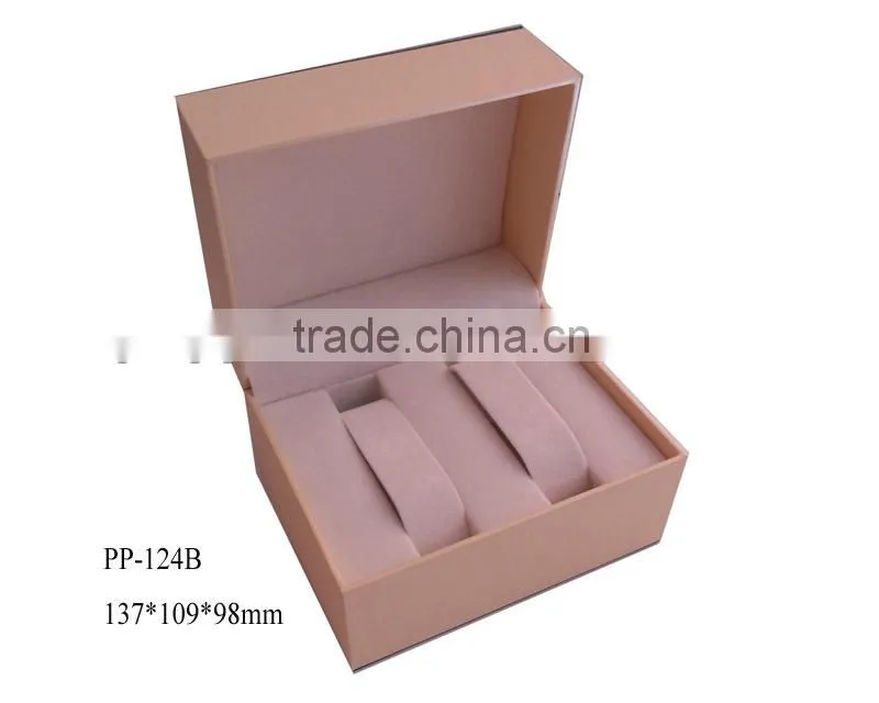 PP-124 easy carry watch box for two pieces