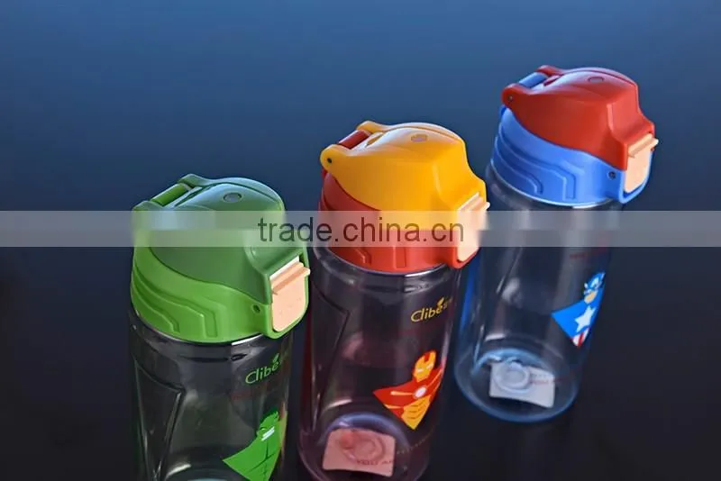 750ml High quality health clear elegant water bottle
