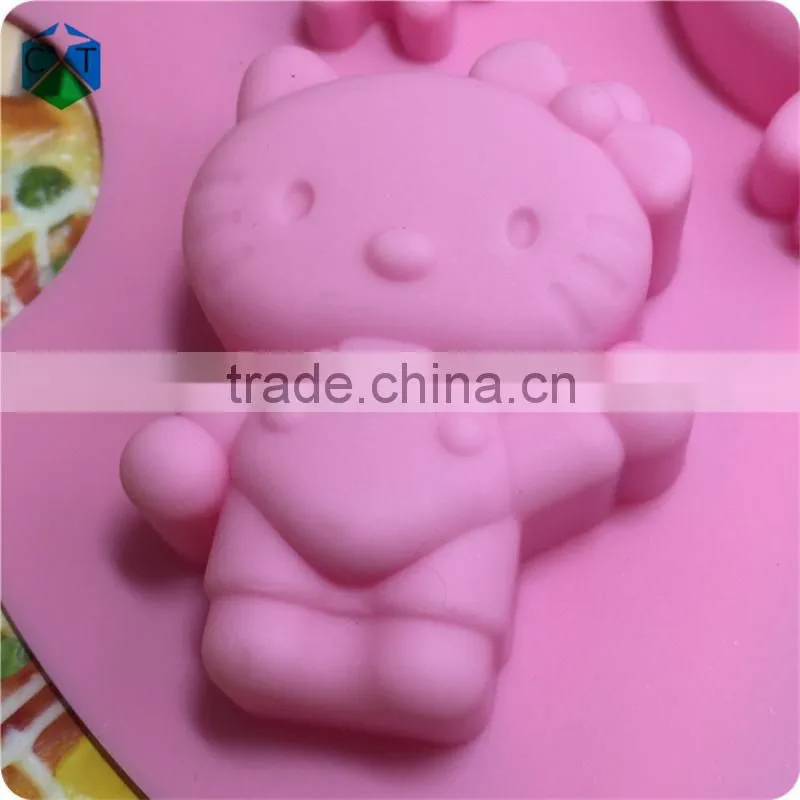 CTBED157 Sponge Bob Square Pants Bunny Viking Altman Silicone Cheesecakes Molds Birthday Cakes And Pies Mould Body