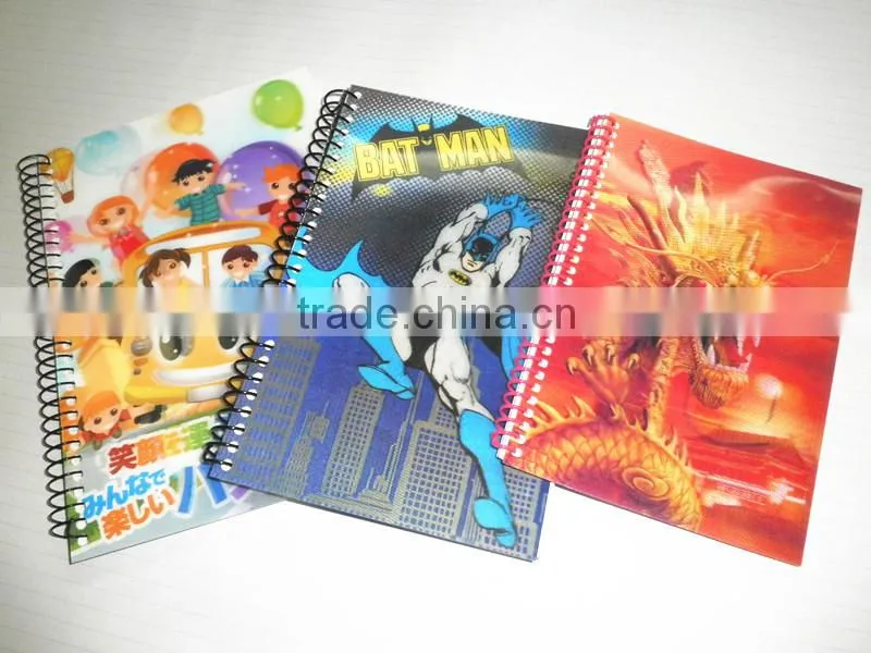 Cartoon Spiral Notebook Hard Cove Notebook