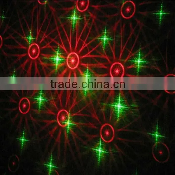 2 head green red laser light with attractive patterns for dj projector