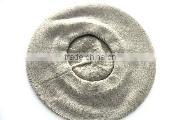 cable cashmere knitted caps, hats
