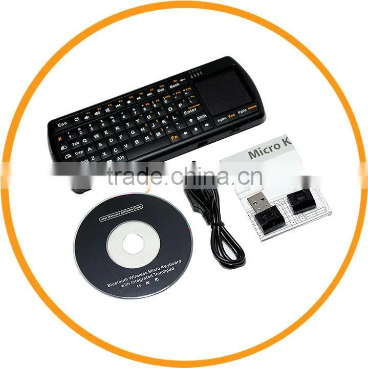 Wireless Bluetooth Mini Keyboard With TouchPad from Dailyetech