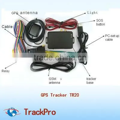 GPS/GSM/GPRS vehicle tracking system with fuel monitoring
