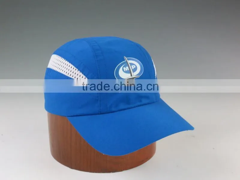 Asia company printing cheap polyester promotion cap custom manufacturer