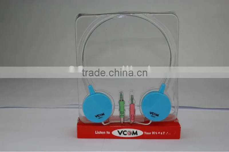 Cheap Foldable portable Audio headset mini wired headphone