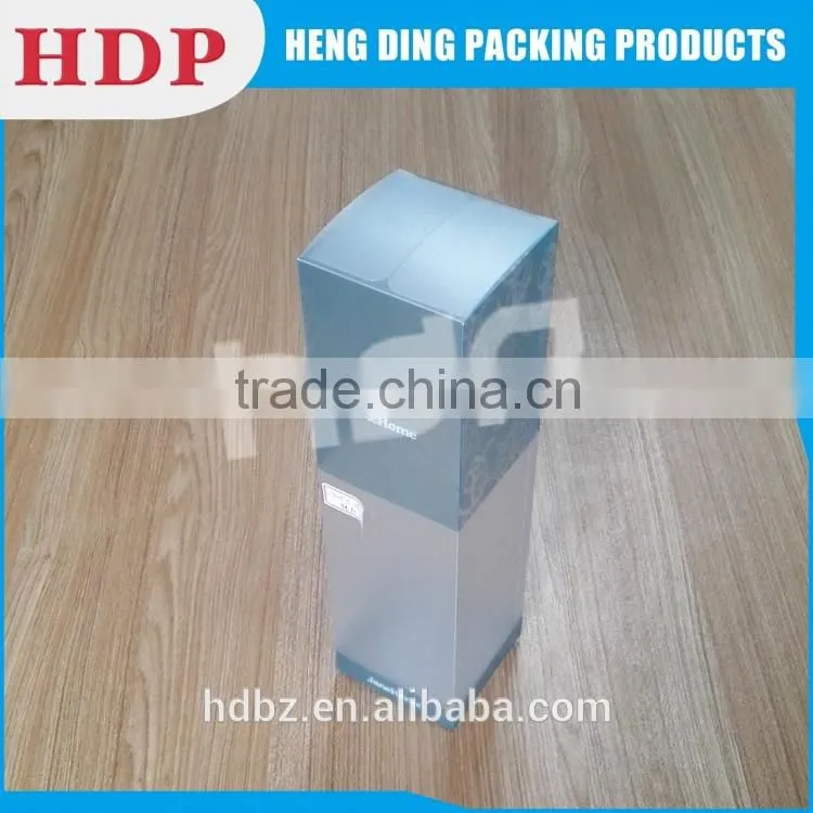 customizable folding clear plastic bowtie packaging box