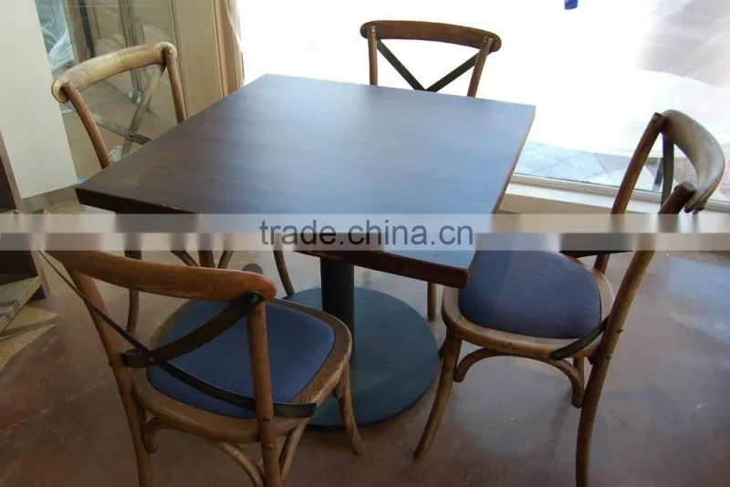 China furniture factory custom made good quality cheap price wooden restaurant furniture set dining chair and table