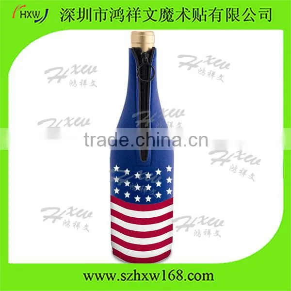 Promotional hot sale colorful neoprene cup sleeve with your brand logo