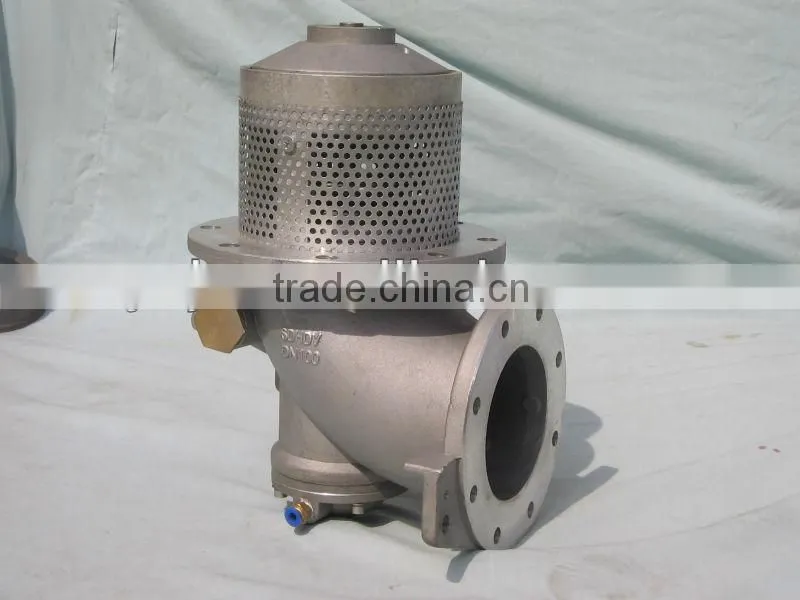 Pneumatic emergency valve
