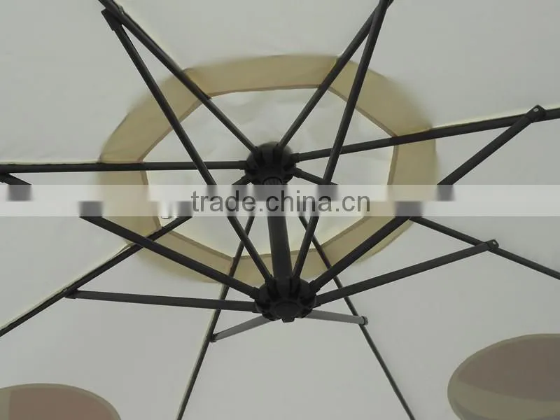 3m Cantilever hanging custom made banana outdoor