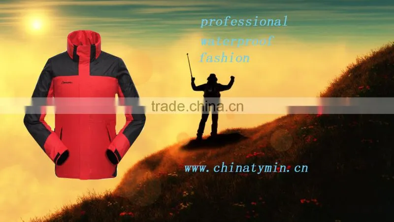2014 hangzhou tymin sportex 100% polyester apparel ski clothing professional low price outdoor camping apparel