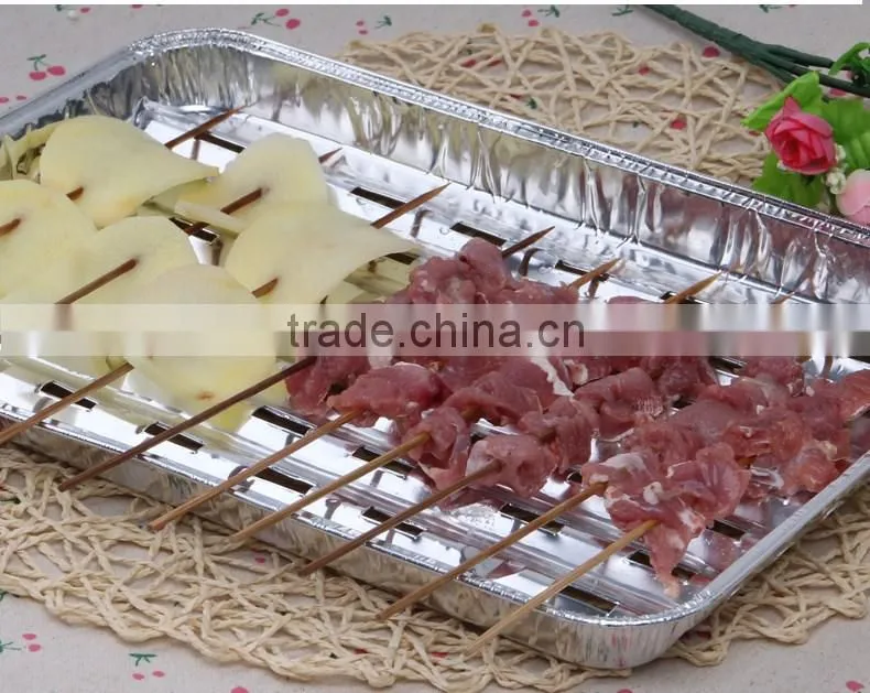 2016 New Style aluminum foil barbecue grill pan/ BBQ grill pan
