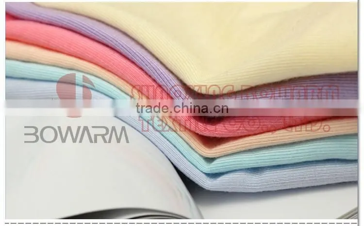 94% Siro Rayon 6% Spandex Single Jersey Plain Dyed Knitted Fabric