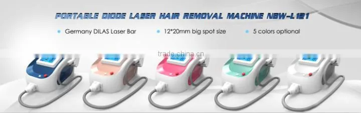 1800W Power High Effective Laser Diode Laser Hair Removal Machine