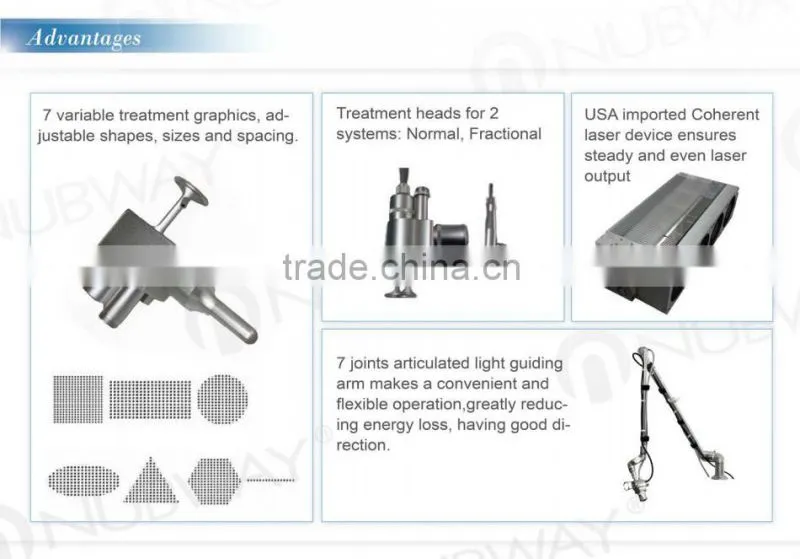 Vertical 40W Medical CE approved RF Pipe Fractional co2 laser pigment removal Gynecology treatment laser equipment