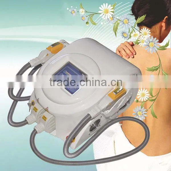 Hot selling two handles shr ipl hair removal devices with CE TUV strong power