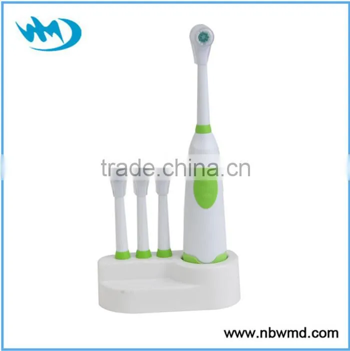 Multi-color mini electrical toothbrush prices with 2-AA batteries