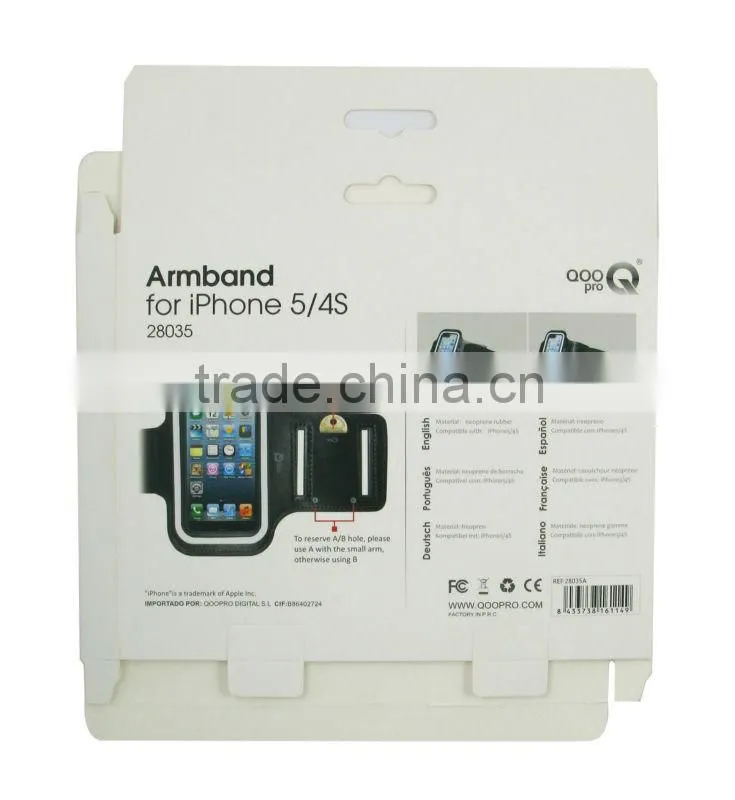 Armband sport+PET clear window printed box