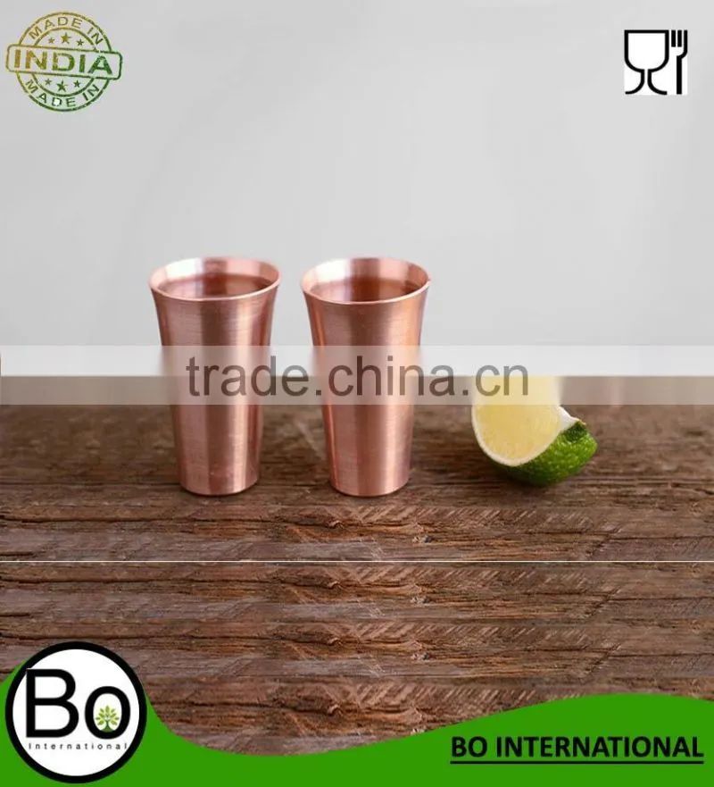Stainless Steel Copper Shot/Mini Glass - 2oz, 4oz & 6oz