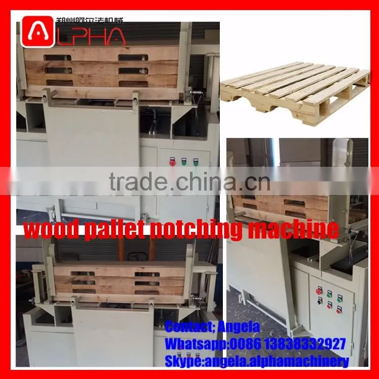 wood pallet machine/ wood notcher machines /wood pallet notching machine