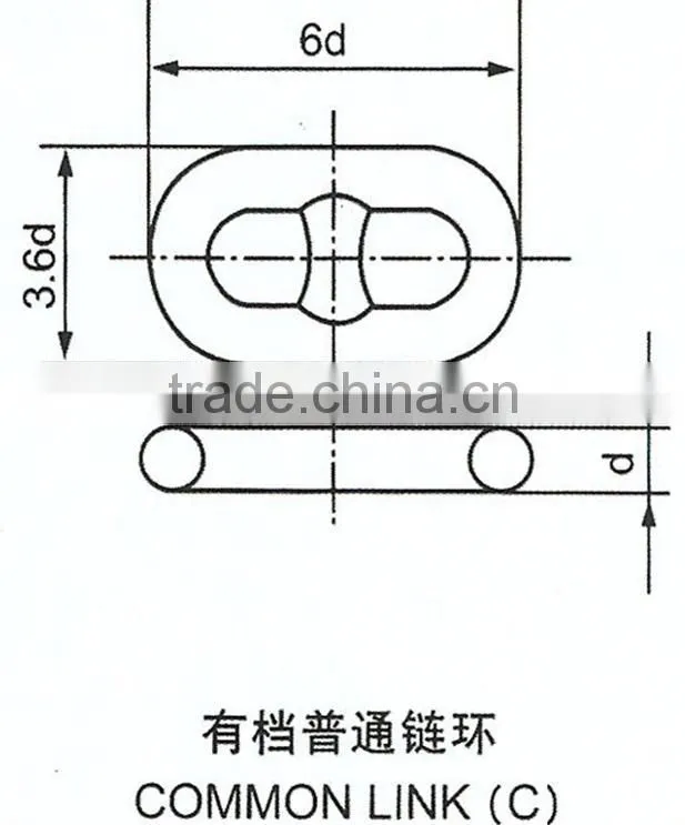 Mooring anchor Chain, Ship anchor chain