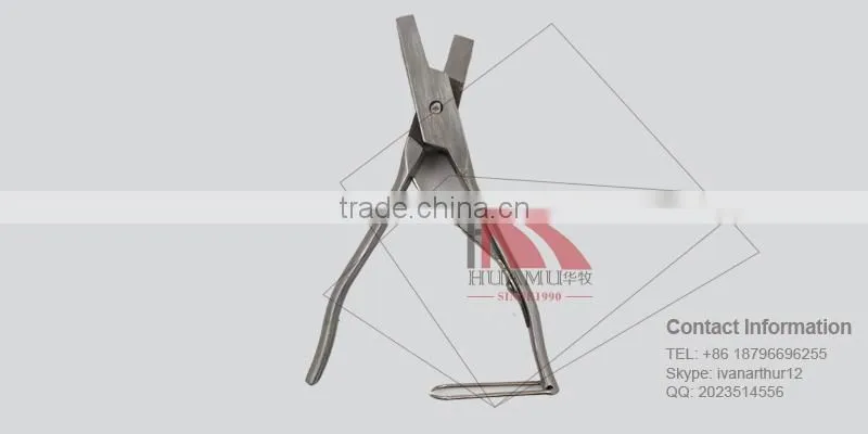 pig ear notcher in V style150*40 mm