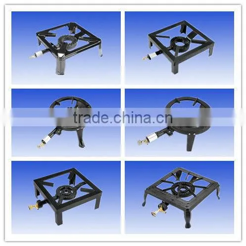 Gas Burner with Pipe