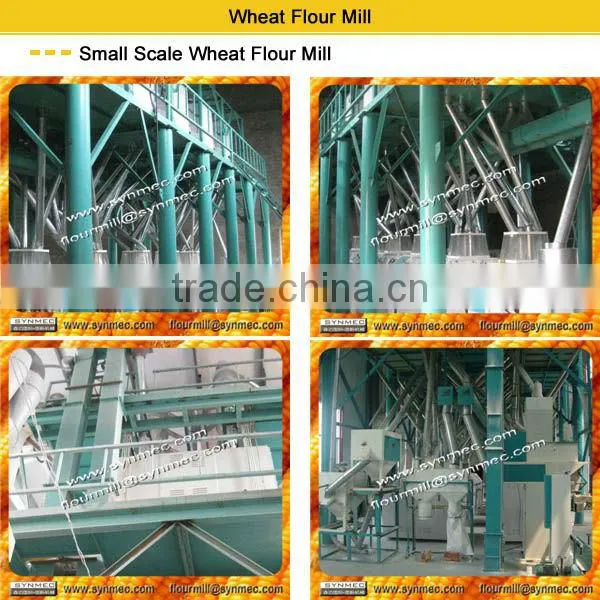 50T/D wheat milling machine