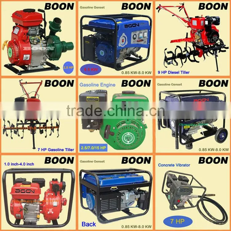 Mini rotary diesel 5hp/6hp/9hp gasoline 7hp/15hp power tiller cultivator factory price
