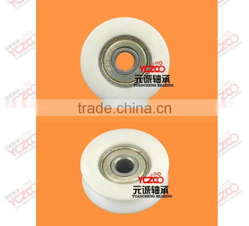 PVC door sliding pulley