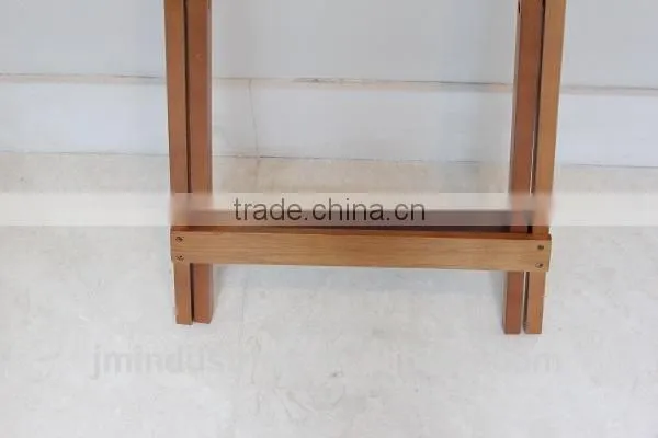Wood Folding Round Picnic Table