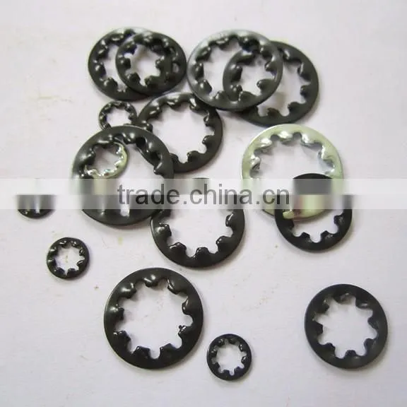 DIN6797 SERRATED TOOTH LOCKED WASHER INTERTEETH STAINLESS STEEL