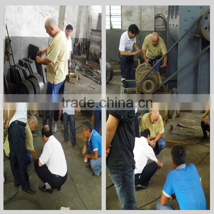 Double frame, large capacity and mobile Belt conveyor for crusher