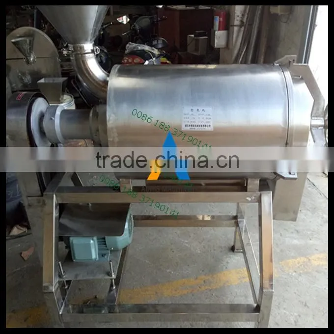 Double channels Mango fruit pulp juice making machine