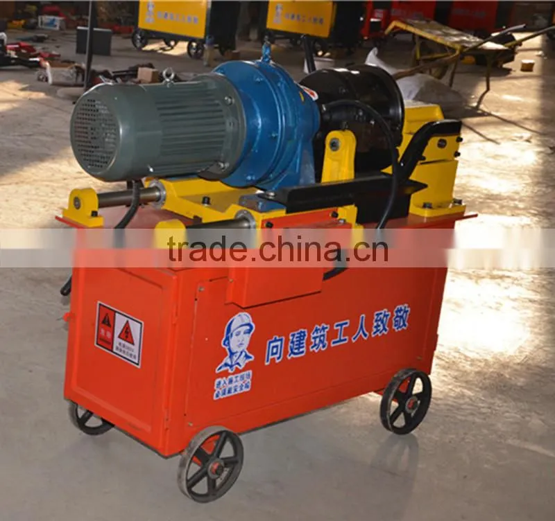 Competitive price rebar parallel thread rolling screw making machine