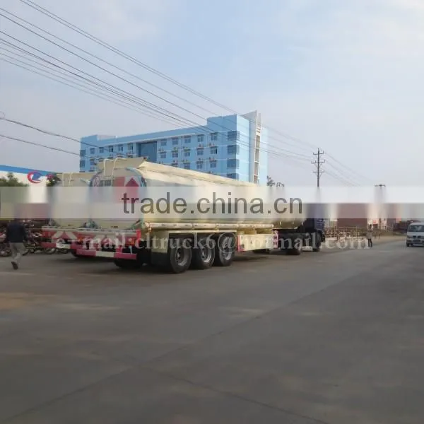 3 Axles Fuel Tanker Trailer Truck 55000L
