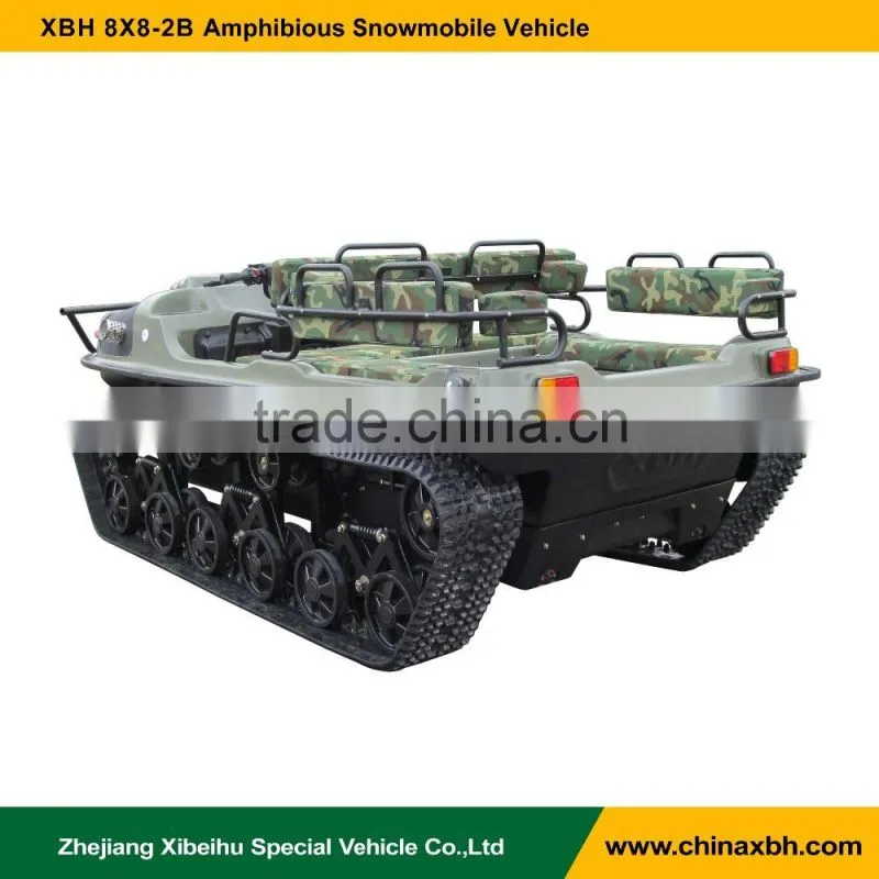 8X8-2B snowmobile Amphibious vehicle desert vehicle gasoline track drive ATV