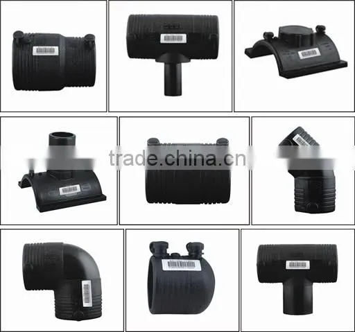 PN16 HDPE pipe fittings threaded PE