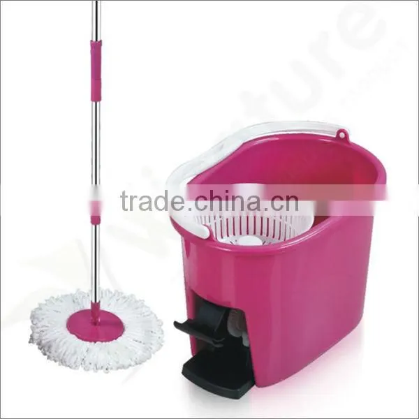 SPIN MOP MAGIC MOP SPIN & GO SWEEPER WITH BUCKET AND ONE MOP ONLY AS ON TVMOP