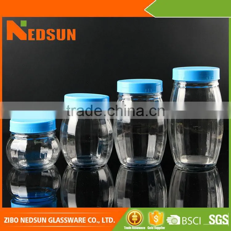 China suppliers wholesale Welcome OEM 2017 new candy glass jar