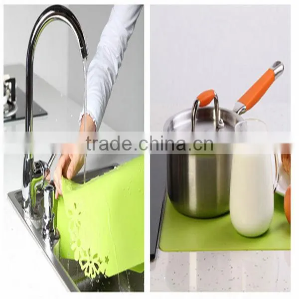 NEW style Square Shaped Silicone Mat Silicone Coaster for Pot
