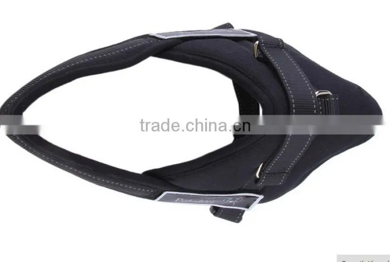 CY113 High quality adjustable pet harness vest breathable dog training harness