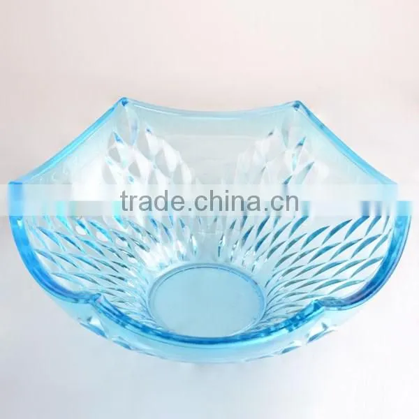 unique large salad bowls colored glass fruit bowls