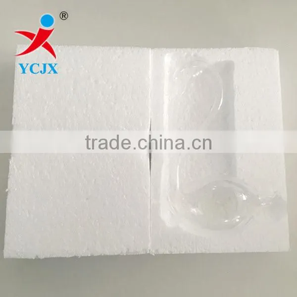 Wedding Decoration Gift Hand Blown Clear Glass Swan Vase