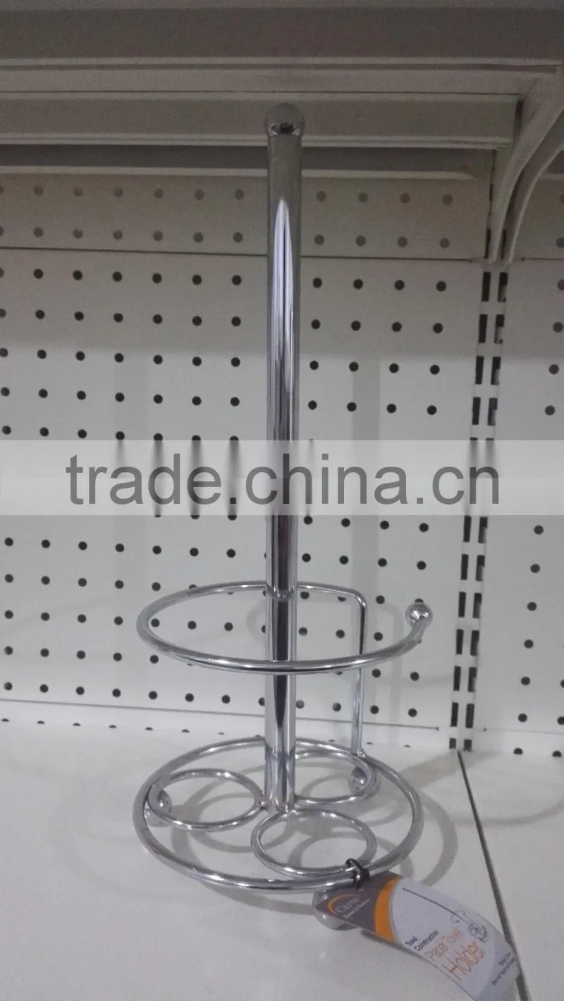 Steel constraction bathroom tissue towel holder