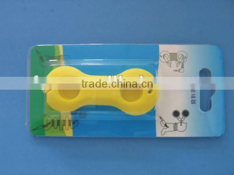 Promotional silicone rubber bobbin winder