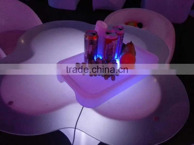 LLDPE material led tray used in Party and club