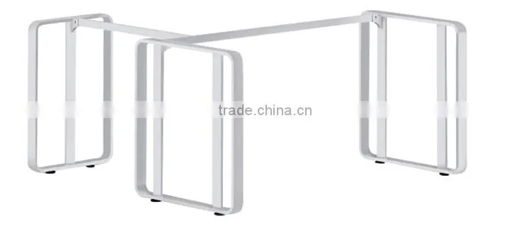 2015 The Hottest Prime Quality Good Prices Stainless Steel Base Dining Table