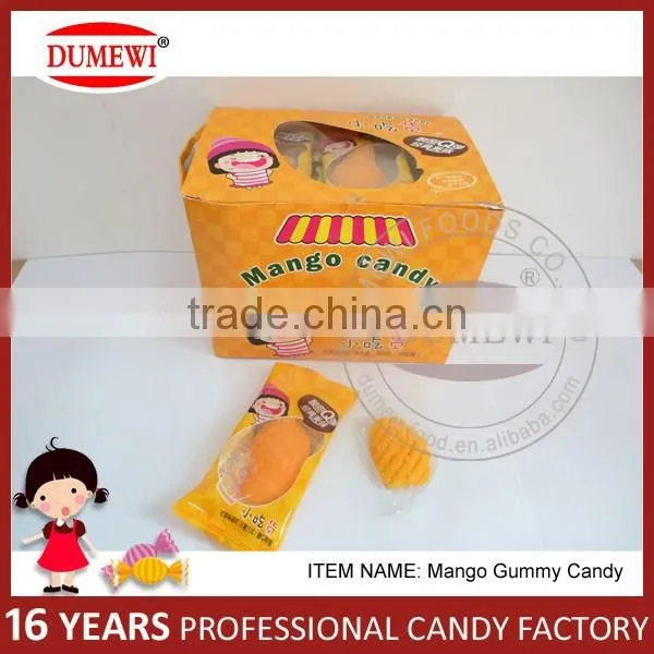 Mango Fruit Gummy Candy/ Mango Jelly Candy